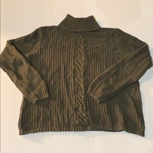 Knit thin turtleneck